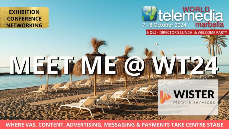 Wister at World Telemedia 2024: Meet us at the Mini Lounge 42 !