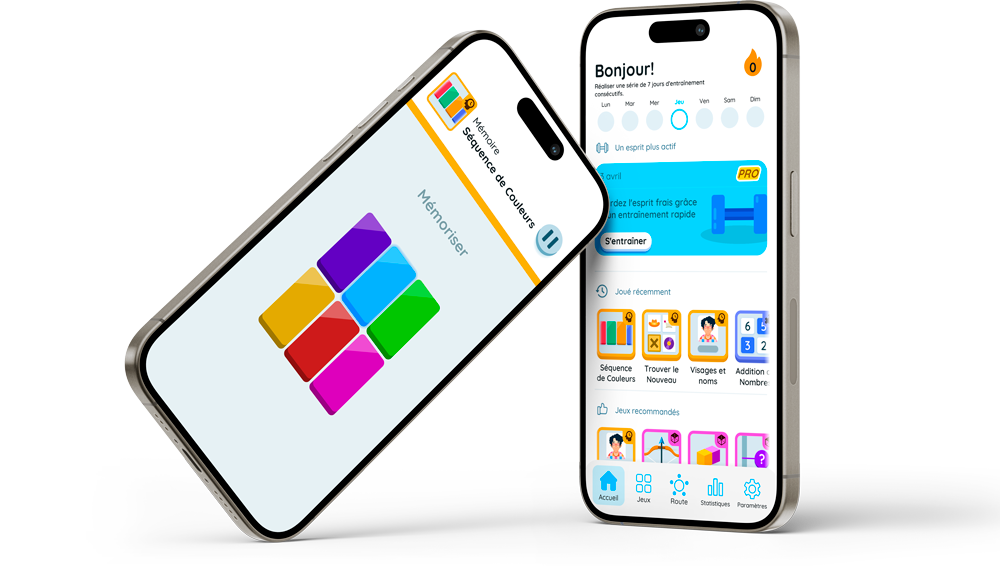 Visuel montrant l'application Focus
